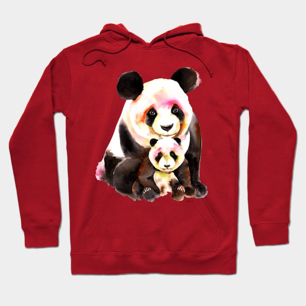 Panda Bear Hoodie by IsabelSalvador